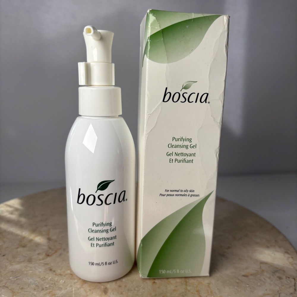boscia Purifying Cleansing Gel 5oz Sulfate-Free Face Wash NIB ORIGINAL FORMULA